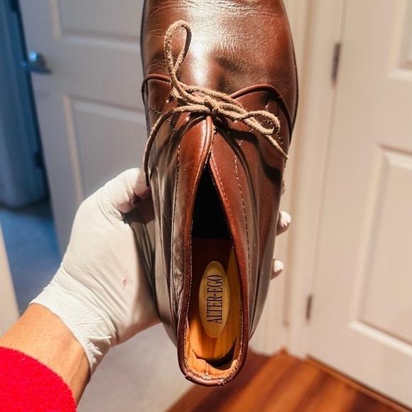 Rossi Caruso 100% Leather Brown Chukka Boots. - Picture 8 of 11